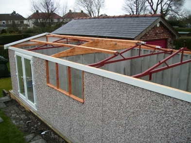 building apex garage roof