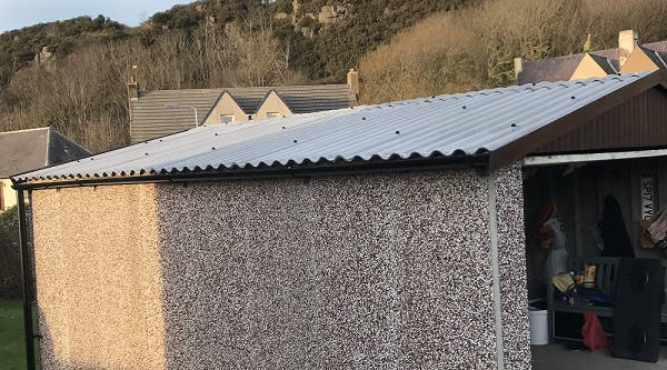 New Compton Apex garage roof