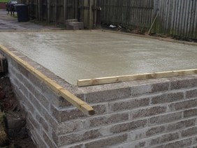 concrete garage foundations